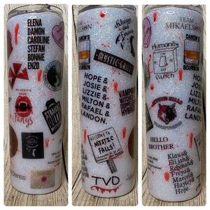 Vampire Diaries The Originals 30oz Glitter Tumbler